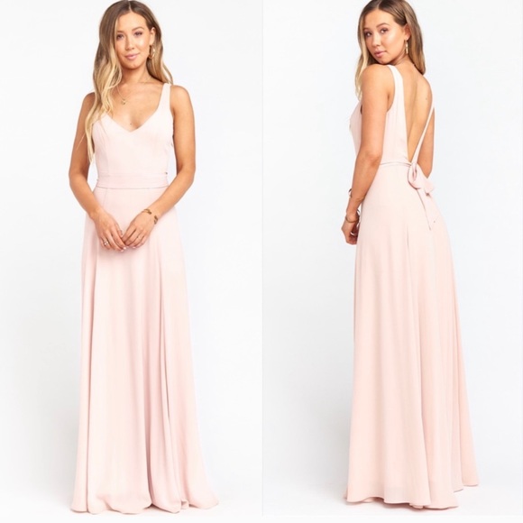 Show Me Your Mumu Blush Pink Maxi Dress XS - Picture 7 of 8